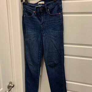 Madewell Cali Mid Rise Stovepipe Jeans